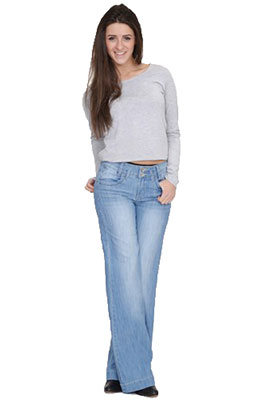 Женские потертые джинсы