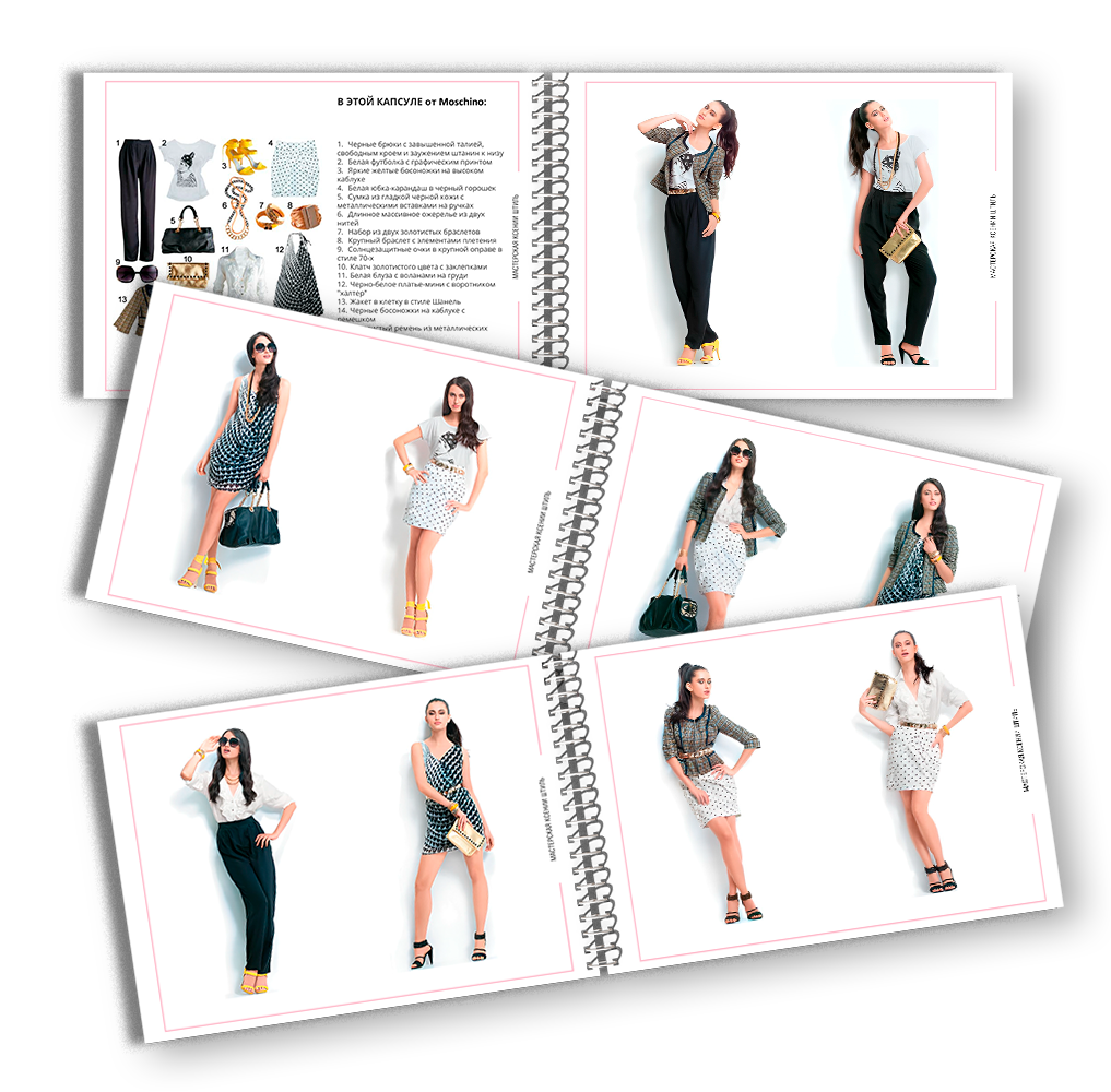 Капсула гардероба: Moschino