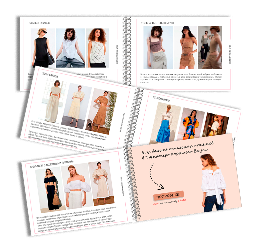 Модные летние блузы 2025