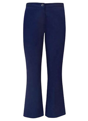  Оптимальный вариант брюк для фигуры данного типа – брюки-клёш, плотно облегающие бёдра и расширяющиеся от колен 