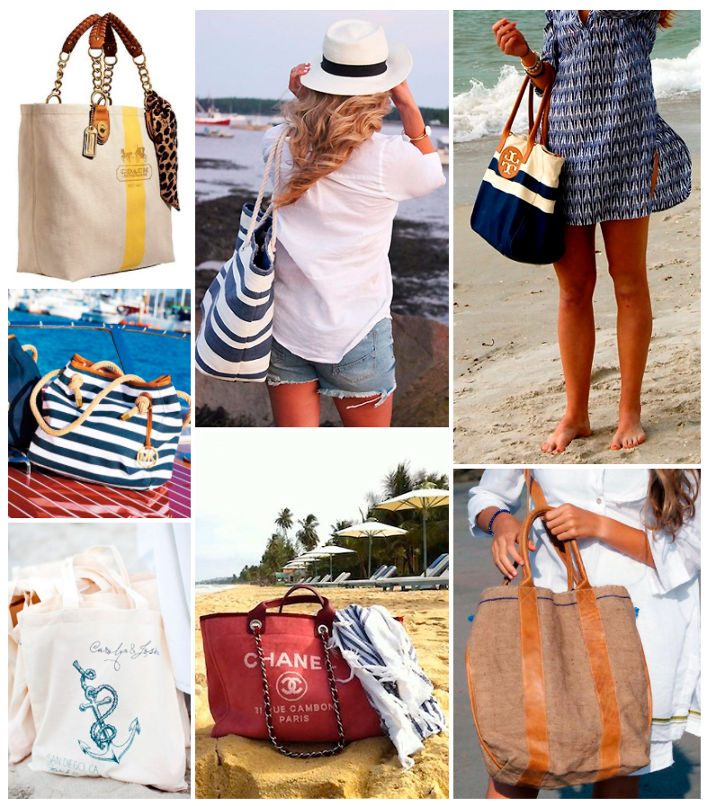 Пляжная сумка tote или шоппер