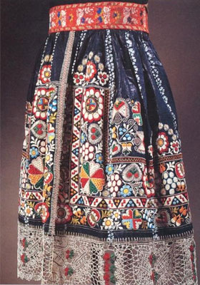 юбка в этническом стиле