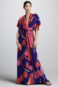 С чем носить платье кимоно