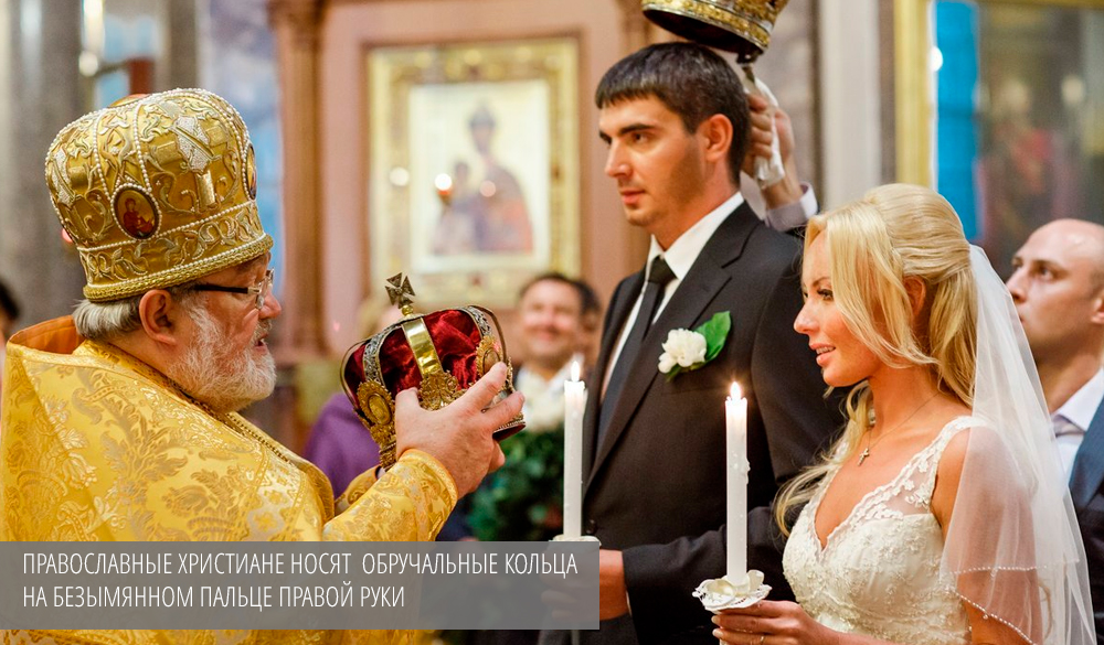 Церемония бракосочетания у православных христиан